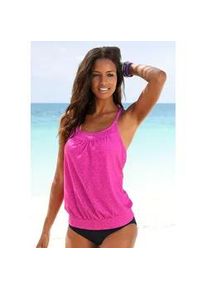 Tankini Venice Beach Gr. 36, N-Gr, pink (pink, hummer) Damen Bikini-Sets in Oversize-Form