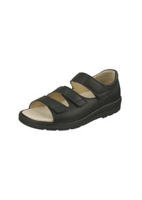 Natural Feet Damen Sandale "Casablanca", Gr. 34, schwarz, Leder, casual, Schuhe, aus Glattleder