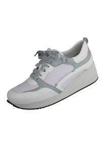 Damen Schnürschuh "Nala", Lei by tessamino, Gr. 35, weiß, Kunstfaser, Synthetik, casual, Schuhe, in Weite H
