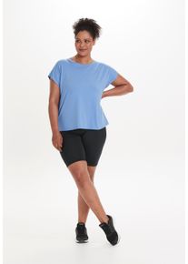 Q BY ENDURANCE Damen Shorts "JALON", schwarz, sportlich, Gr. 50, unifarben, 88% Polyester, 12% Elasthan, Hosen, mit leichter Kompression