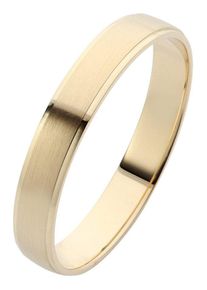 Firetti Trauring "Schmuck Geschenk Gold 375 Hochzeit Ehering Trauring "LIEBE"", 21, ohne Brillant, Gelbgold 585, 5mm, gold, Gelbgold 585,