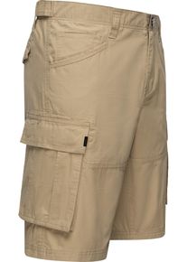 Ragwear Herren Shorts "Merly", beige, sportlich, Gr. 32, Material: 100% Baumwolle, Hosen, Kurze Herren Cargo-Hose mit großen Taschen