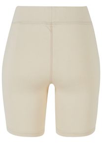 DEF Damen Shorts "DEF Damen DEF Shorts Sporty", beige, Gr. XS, unifarben, 61% Baumwolle, 33% Polyester, 6% Elasthan, Hosen
