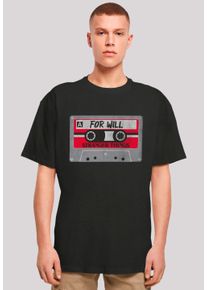 F4NT4STIC Herren T-Shirt "Stranger Things Cassette For Will", schwarz, casual, Gr. XL, Obermaterial: 100% Baumwolle, Shirts, Premium Qualität