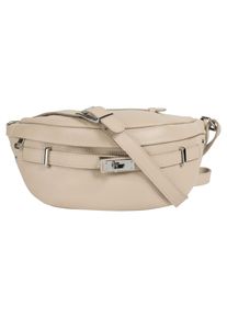 Samantha Look Damen Gürteltasche, beige, Leder, clean, Taschen, echt Leder, Made in Italy