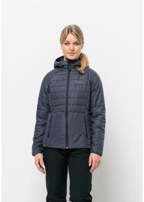 Jack Wolfskin Damen Funktionsjacke "LAPAWA INS HOODY W", grau, Gr. XS, OBERSTOFF 100% POLYAMID FUTTER 100% POLYESTER FÜLLUNG 100% POLYESTER, Jacken
