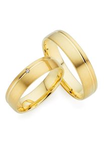 Phoenix PHÖNIX Trauring "Schmuck Geschenk Gold 333 Trauring Ehering LIEBE versch. Varianten", 72, ohne Brillant, Gelbgold 333, 5,0mm, gold, Gelbgold 333,