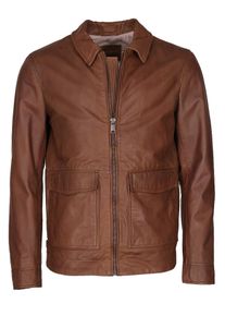 Mustang Herren Lederjacke "31022130", rot, Gr. XL, Obermaterial: 100% Lammleder / Innenfutter: 100% Polyester / Ärmelfutter: 100% Polyester, Jacken