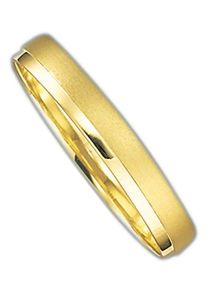 Firetti Trauring "Schmuck Geschenk Gold 375 Hochzeit Ehering Trauring "LIEBE"", 20, ohne Brillant, Gelbgold 375, 3,5mm, gold, Gelbgold 375,