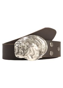 Damen Koppelgürtel, braun, modisch,casual, Gr. 105, RETTUNGSRING BY SHOWROOM 019, unifarben, Leder, Gürtel