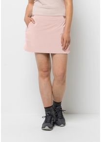 Jack Wolfskin Damen Hosenrock "PRELIGHT SKORT W", grau, Gr. XL, OBERSTOFF 84% POLYAMID, 16% ELASTHAN FUTTER 89% POLYESTER, 11% ELASTHAN, Röcke