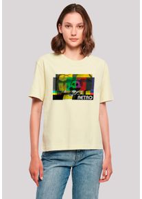 F4NT4STIC Damen T-Shirt "Heroes of Childhood Tao Tao Cassette", gelb, casual, Gr. XL, Obermaterial: 100% Baumwolle, Shirts, Retro, Heroes of
