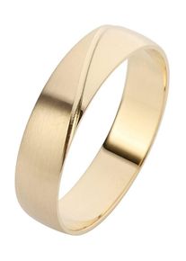 Firetti Trauring "Schmuck Geschenk Gold Hochzeit Ehering Trauring "LIEBE"", 21, ohne Brillant, Gelbgold 585, 5mm, gold, Gelbgold 585, Fingerringe,