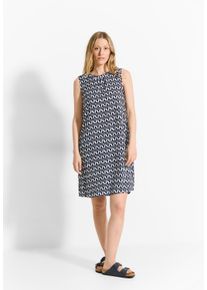 Cecil Damen Sommerkleid, weiß, casual, Gr. XL, bedruckt, Stoff, 100% Viskose, Kleider, knielang