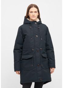 Derbe Damen Winterjacke "Festholm", blau, casual, Gr. 42, Obermaterial: 100% Polyester; Füllung: 100% Polyester; Futter: 100% Polyester, Jacken,