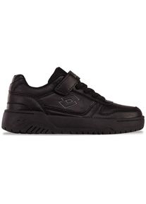 Lotto Kinder Sneaker, Gr. 29, schwarz, Synthetik, Kunstfaser, clean, sportlich, Schuhe, - in kinderfußgerechter Passform