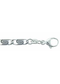 Adelia´s ADELIA ́S Damen Silberarmband "Damen Silberschmuck 925 Silber S Panzer Armband 19 cm", 19, Silber 925 (Sterlingsilber), silber, Silber 925