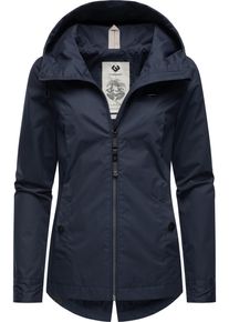 Ragwear Damen Outdoorjacke "Monade Übergang", blau, modisch, Gr. XXXL, Obermaterial: 100% Polyester, Innenfutter: 100% Polyester, Jacken, stylische