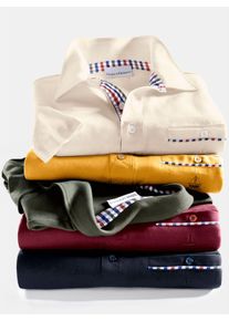 Marco Donati Herren Poloshirt "Kurzarm-Shirt", blau, Gr. 44, unifarben, 100% Baumwolle, Shirts