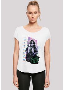 F4NT4STIC Damen T-Shirt "The Witcher Tied By Destiny Netflix TV Series", weiß, casual, Gr. XXL, Obermaterial: 100% Baumwolle, Shirts, Premium Qualität
