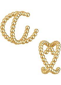 Firetti Damen Ohrklemme "Schmuck Geschenk Gold 333 Ohrschmuck Ohrring Ear Cuff", Gelbgold 333, gold, Gelbgold 333, Ohrringe, Made in Germany