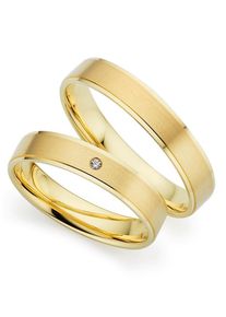 Phoenix PHÖNIX Trauring "Schmuck Geschenk Gold 333 Trauring Ehering LIEBE versch. Varianten", 67, ohne Brillant, Gelbgold 333, 4,0mm, gold, Gelbgold 333,