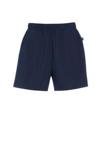 TRIGEMA Damen Jerseyhose "TRIGEMA Shorts aus 100% Baumwolle", blau, sportlich, Gr. M, 100% Baumwolle, Hosen