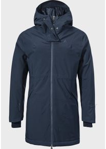 Schöffel SCHÖFFEL Damen Parka "Urban Ins Parka Style Crivat WMS", blau, modisch, Gr. 36, Oberstoff : 100% Polyester (Membran: Polyurethan) Futter : 100%