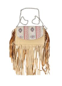 Damen Umhängetasche "Festival", Collezione Alessandro, beige, Lederimitat, Taschen, im Festival Style