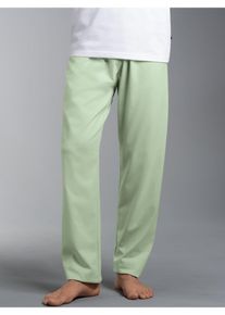 TRIGEMA Herren Schlafanzug "TRIGEMA Schlafanzughose", Gr. XL, grün, 100% Baumwolle, Basic, Homewear-Sets