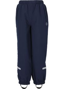 ZIGZAG Kinder Regenhose "Dallas", blau, sportlich, Gr. 92, unifarben, 100% Polyester, Hosen, mit 15.000 mm Wassersäule