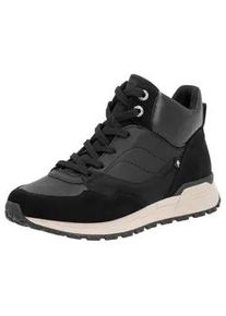 Sneaker Rieker EVOLUTION Gr. 39, schwarz Damen Schuhe Freizeitschuh, High Top Sneaker, Schnürboots mit Schaftrandpolster