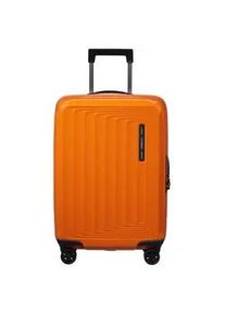 Hartschalen-Trolley Samsonite "NUON 55" Gr. B/H/T: 40cm x 55cm x 20cm 38 l, orange (papaya orange) Koffer Handgepäck-Koffer Trolley Reisegepäck TSA-Zahlenschloss USB-Schleuse