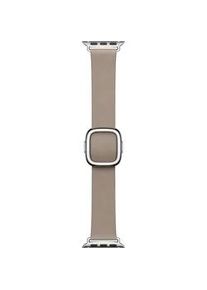 Apple Smartwatch-Armband "41mm Modern Armband - Medium" Uhrenarmbänder braun (mandel)