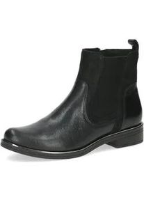 Chelseaboots Caprice Gr. 40, schwarz Damen Schuhe Blockabsatz, Boots, Stiefelette mit praktischem Reißverschluss