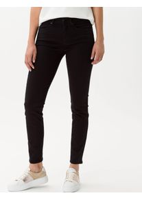 Brax Damen R&ouml;hrenjeans Style ANA CLEAN PERMA BLACK, denim perma schwarz, Gr. 38K