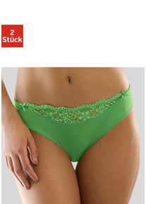 Nuance Slip 2xgrün Gr. 32/34 für Damen. Körpernah