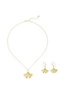 Lascana Ohrring und Ketten Set goldfarben Gr. für Damen
