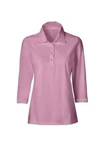 Classic Dog Poloshirt CLASSIC "Shirt" Gr. 50, rosa (altrosé) Damen Shirts