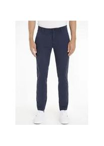 Chinohose Tommy Jeans "TJM SCANTON CHINO PANT" Gr. 33, Länge 30, blau (twilight navy) Herren Hosen mit Markenlabel