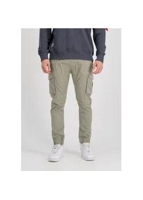 Jogginghose Alpha Industries "Alpha Industries Men - Jogger Cotton Twill Jogger" Gr. 2 XL, Normalgrößen, beige (vintage sand) Herren Hosen