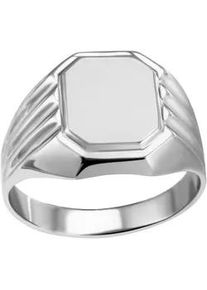 Fingerring Firetti "Schmuck Geschenk Silber 925 Siegelring Silberring Ring" Fingerringe Gr. 64, Silber 925 (Sterlingsilber), 3,5mm, silberfarben Damen