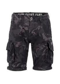 Shorts Alpha Industries "Alpha Industries Men - Crew Short Camo" Gr. 36, Normalgrößen, schwarz (schwarz camo) Herren Hosen