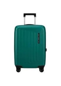 Hartschalen-Trolley Samsonite "NUON 55" Gr. B/H/T: 40cm x 55cm x 20cm 38 l, grün (pine green) Koffer Handgepäck-Koffer Trolley Reisegepäck TSA-Zahlenschloss USB-Schleuse