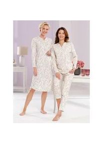 wäschepur Schlafanzug WÄSCHEPUR Gr. 40/42, beige (champagner) Damen Homewear-Sets