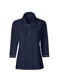 WITT Poloshirt CLASSIC "Shirt" Gr. 44, blau (marine) Damen Shirts