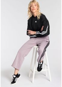 adidas Sportswear Große Größen Sweatshirt Gr. XXL schwarz gestreift für Damen