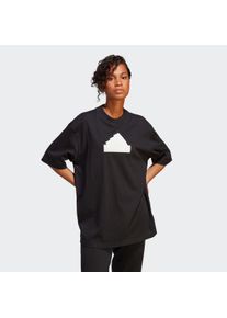 adidas Sportswear Große Größen T-Shirt Gr. XL schwarz für Damen