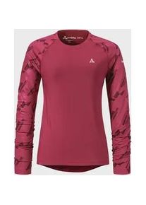 Schöffel Funktionsshirt SCHÖFFEL "Longsleeve Lakata Trail L" Gr. 38, rot (3750, rot) Damen Shirts