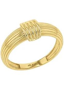 Fingerring Amor "2037456/-57/-58/-59/-60" Fingerringe Gr. 58, Gelbgold 375, 1,1mm, goldfarben (gelbgoldfarben) Damen